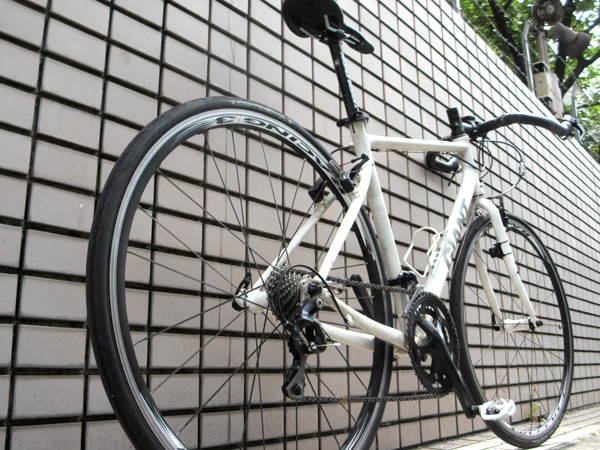 奥さんを自転車仲間にする