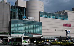 徳島県の徳島駅前近辺の自転車事情