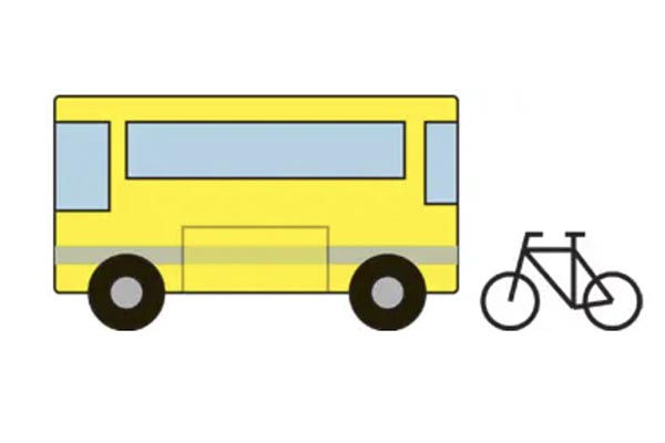 自転車を輪行できるバス