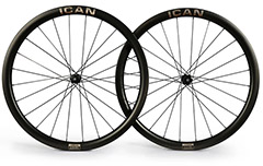 ICAN FL 38 MAX カーボンホイール 前後2本セット ICAN FL 38 MAX カーボンホイール 前後2本セット - メルカリ