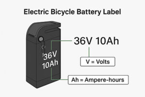 電動アシスト自転車のバッテリーの性能（ボルト・アンペア・ワット）