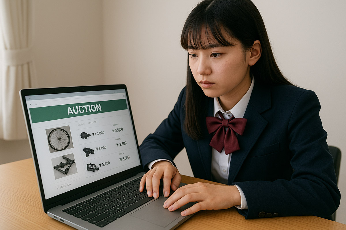 盗難自転車は自分で探し出す