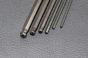 ボールポイント六角レンチの先端についてる丸い玉の使い方