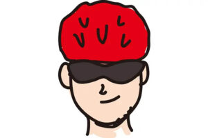 自転車のヘルメットが似合わない！キノコ頭にならないヘルメットの選び方